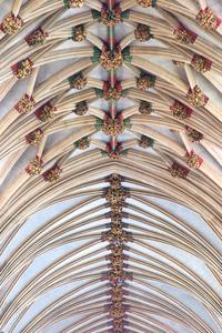 Ely Cathedral interior choir vaulting