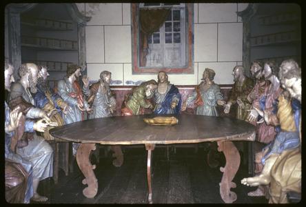 Sculptural group by Aleijandinho, interior Congonhas Basilica