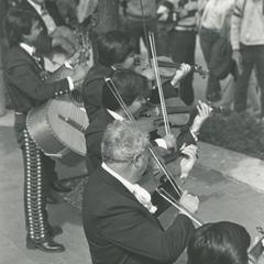 Musicians at MEChA celebration