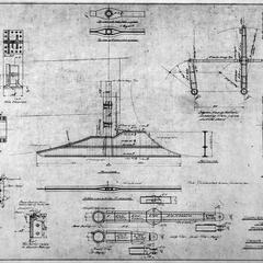 Barge Plans (rudders and fittings for barge)