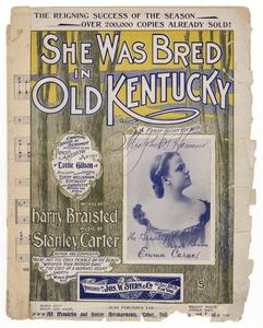 She was bred in old Kentucky