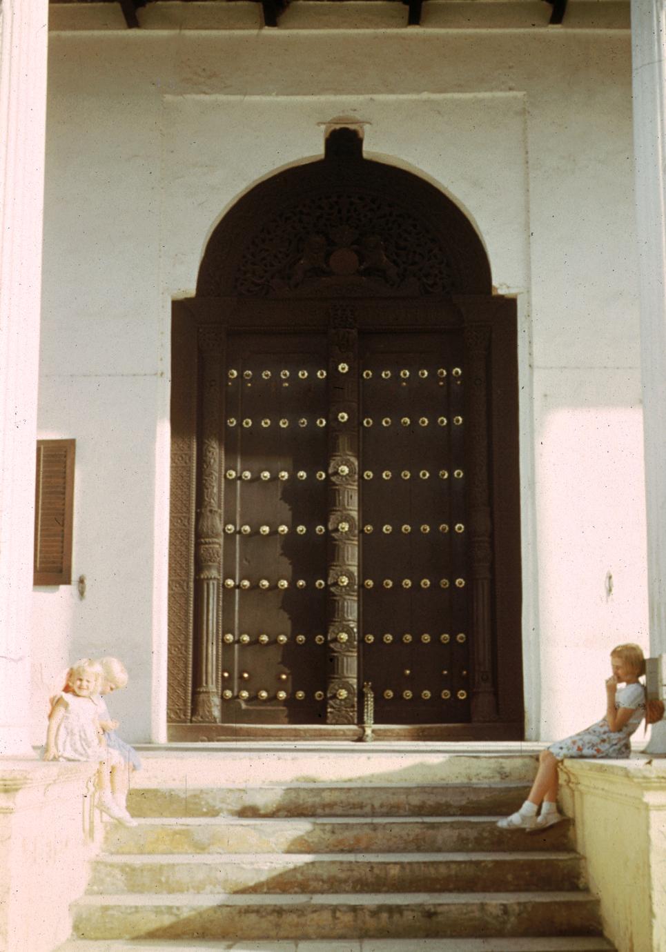 Carved Door on Zanzibar