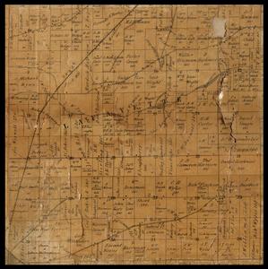 Lafayette Township plat map, 1857