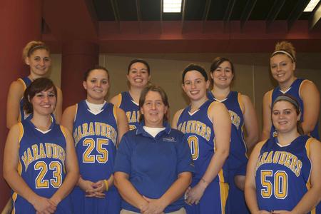 Women's basketball team, University of Wisconsin--Marshfield/Wood County, 2011