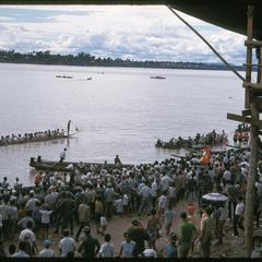 Boat races : stand and crowd