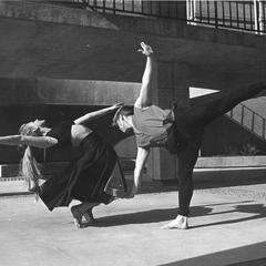 Marcia Plevin and Gino Olson Holding Dance Pose