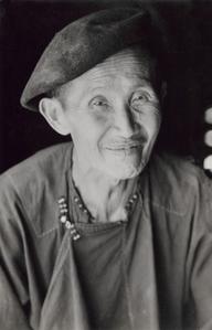 A Yao (Iu Mien) man in the town of Nam Kheung in Houa Khong Province