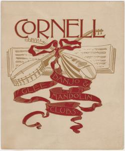 Cornell Glee and Mandolin Bands concert program