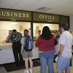 Queuing at the Business Office