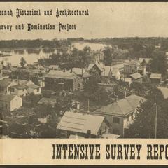 Neenah historical and architectural survey project : intensive survey report
