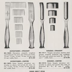 Smith-Petersen Osteotomes and Gouges advertisement