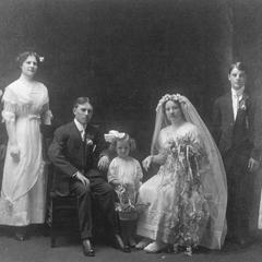 Albert Kolodzik and Mayme Brice's wedding picture