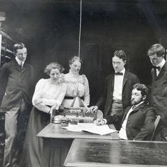 Library staff, 1900