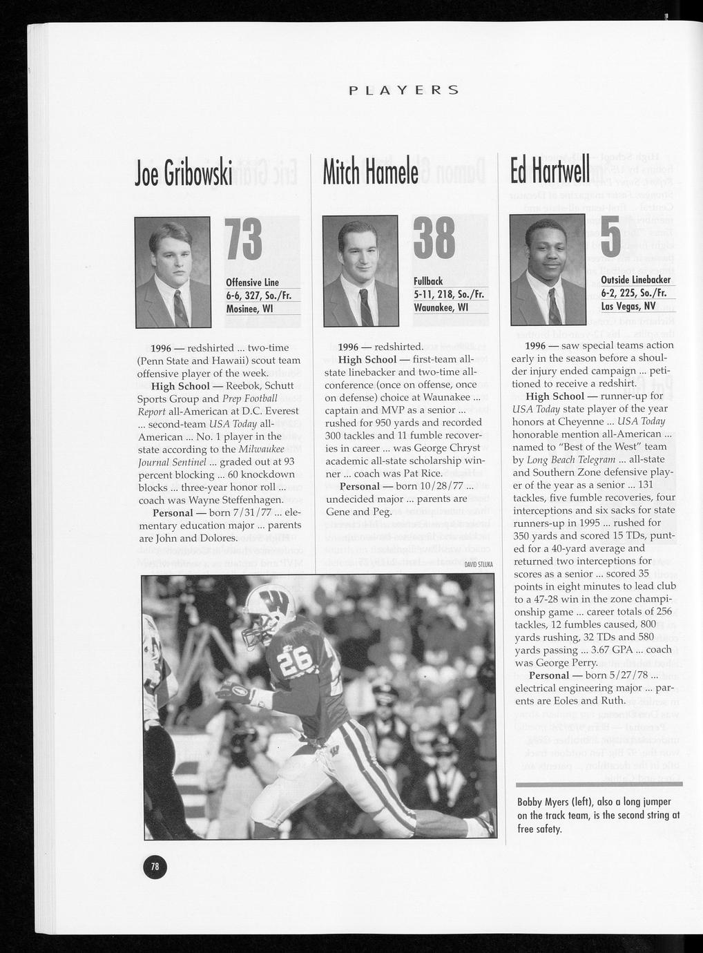 Wisconsin football guide 1997 Full view UWDC UWMadison Libraries