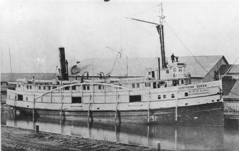 Photograph of the Northern Queen in canal