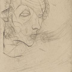 Self-Portrait (Selbstbildnis), from The Graphic Work of Egon Schiele (Das Graphische Werk von Egon Schiele)