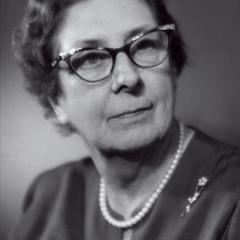 Helen C. Clarke, professor of social work