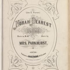 Norah dearest