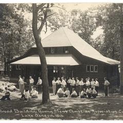 Railroad building, Young Men's Christian Association camp