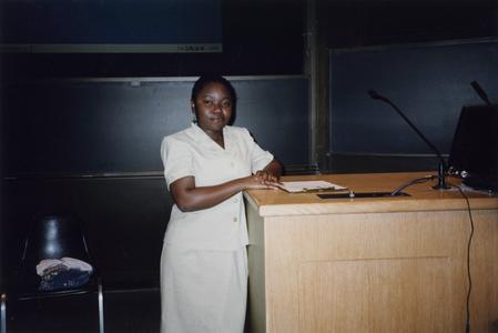 Adebanki Lesi at the 2005 American Multicultural Student Leadership Conference