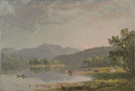 Mount Washington from the Saco River : A Sketch