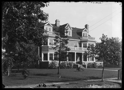 G. A. Yule residence with trees