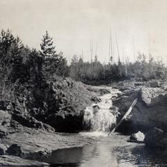 Upper falls on the Amnicon River