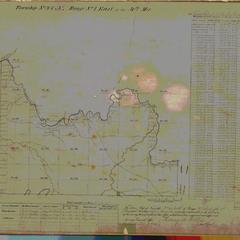 [Public Land Survey System map: Wisconsin Township 47 North, Range 01 East]