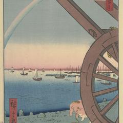Ushimachi at Takanawa, no. 81 from the series One-hundred Views of Famous Places in Edo