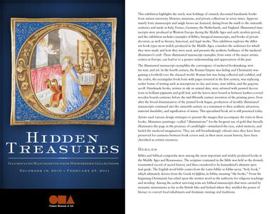 Hidden treasures  : illuminated manuscripts from Midwestern collections, December 18, 2010-February 27, 2011
