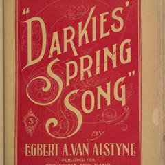 Darkies' spring song