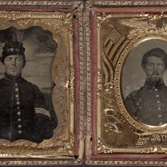 Civil war portraits tintype