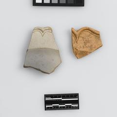 Dish or plate fragments (obverse)
