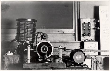 Radiotelegraph transmitter