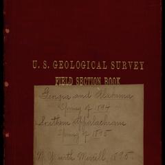 Georgia and Alabama, Spring of 1894 ; Southern Appalachians, Spring of 1895 ; N. Y. with Merrill, 1895 : specimens 25560-25649