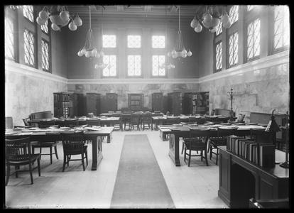 Library - reading room - April