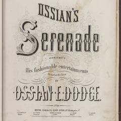 Ossian's serenade