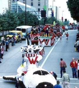 1982 Homecoming Parade floats