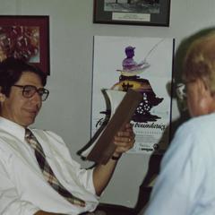 Mike Dombeck with Gordon Haugen