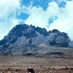 The Mawenzi Peak of Mount Kilimanjaro