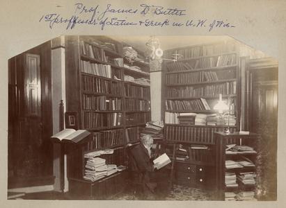 James Butler in his office