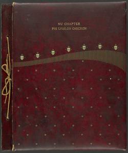 Phi Upsilon Omicron scrapbook, ca. 1921-1958