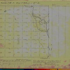 [Public Land Survey System map: Wisconsin Township 32 North, Range 13 East]