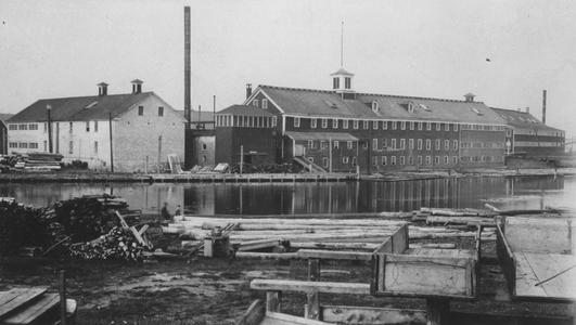 Mann Brothers Chair Factory 1890.