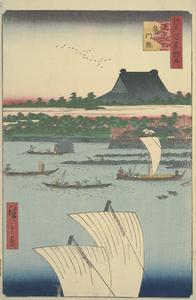 Zojoji in Shiba, from the series Famous Places in Edo