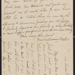 [Letter from Emma Lussing Moll to Mrs. Francis Sternberger, December 18, 1912]