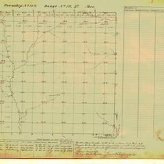 [Public Land Survey System map: Wisconsin Township 10 North, Range 01 West]