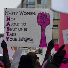 Nasty Women :  N(ot), A(bout to), S(hut up) & T(ake) Y(our $#@%!)