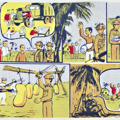 Propaganda leaflets discourage villagers from joining the Pathet Lao