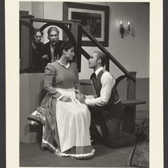 Scene from "She Stoops to Conquer"